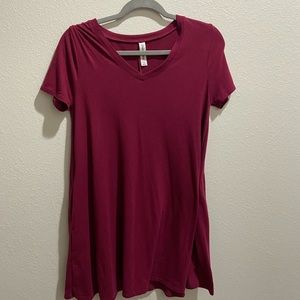 Zenana Premium Maroon Dress